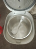 美的（Midea）电饭煲0涂层电饭锅5L大容量316L不锈钢内胆4-5人无涂层家用多功能微压电饭煲MB-RE576S 实拍图