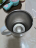 富光FGA不锈钢咖啡保温马克杯带盖带勺情侣款水杯高档家用泡茶杯办公 白色 380ml 实拍图