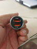 纽曼（Newmine）车载充电器120W超级快充闪充汽车转换器usb快充头新能源车也适用 【升级115W】超级闪充-太空灰 实拍图