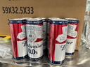 百威无醇啤酒330ml*24听整箱装0.0%低酒精【新品】  实拍图