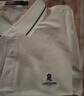 梦特娇（MONTAGUT）夏季男Polo衫短袖含桑蚕丝云感透气中青年休闲T恤 白色 L/50  实拍图