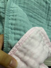 全棉时代 婴儿浴巾 6层水洗纱布浴巾 纯棉大毛巾礼盒装 粉色115*115cm 实拍图