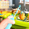 奥智嘉儿童洗碗机玩具玩水厨房戏水水上乐园循环出水女孩过家家水果礼物 实拍图