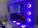 Thermalright（利民）TL-C12W-S V3 X3白色ARGB12cm机箱风扇 无限镜灯光风扇 幻彩风扇ARGB 4PIN PWM调速风扇 实拍图