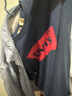 Levi's李维斯情侣美式宽松印花时尚简约舒适潮流纯棉圆领短袖T恤 藏青色 002A0-0002 S 实拍图