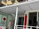 九影阳光房遮阳顶帘电动天棚遮挡防晒隔热天窗全遮光玻璃房蜂巢帘手动 白色 全遮光手动款 【四色边框】 1平方米价格 平米 实拍图