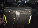 追羚摩托车尾箱大容量小牛电瓶车九号电动车踏板车大号防水后备箱通用 48S黑色+内衬+减震底座 实拍图