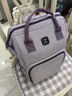 十月结晶妈咪包双肩妈妈包手提多功能大容量母婴新款时尚包 昌容紫【20L】 实拍图