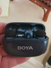 BOYA京选BOYA mini博雅迷你无线领夹麦克风收音麦 手机直播户外采访vlog短视频收音降噪麦克风Type-C版 实拍图
