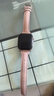Apple/苹果 Watch Series 10 智能手表GPS款42毫米玫瑰金色铝金属表壳淡桃粉色运动型表带S/M MX1R3CH/B 实拍图