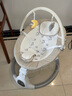 贝怡熊Beeio婴儿躺椅0-1岁宝宝摇椅哄娃神器电动摇摇椅新生儿礼盒满月礼物 橡白【婴儿用品哄睡摇篮摇摇床】 实拍图
