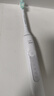 飞利浦（PHILIPS）【肖战推荐】电动牙刷钻石3系 生日礼物 成人情侣款送男生/女友 微泡水流 HX5181/01皓月白 实拍图