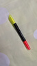 派通（Pentel ）双头双色荧光笔学生标划重点醒目记号笔SLW8 橙色 3.0mm 实拍图