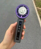 WiWU手持小风扇随身便携带静音小型半导体制冷电扇充电式桌面户外大风力办公室学生宿舍床上用降温神器 【旗舰款星空紫】冰敷制冷|智能数显 实拍图