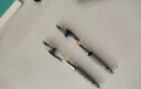 【百万销量】按动中性笔速干碳素0.5mm黑色学生学习会议签字笔商务高颜值学生考试笔 黑色 【20支笔黑色】 实拍图
