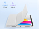 闪魔适用ipad11/10保护壳25/22款ipad11/10保护套带笔槽苹果ipad11保护套11/10代亚克力透明灰色 实拍图