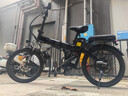 凤凰（Phoenix）电动车锂电池助力车折叠代驾车长续航男女士成人电动自行车电瓶车 20寸风雅/辐条轮/单速/黑色 20AH电动续航60公里 实拍图