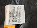 雪中飞儿童羽绒服2024新款加厚儿童外套男童女童中大童冬季面包羽绒服 黑色 110 cm 实拍图