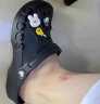 卡骆驰crocs洞洞鞋贝雅男鞋女鞋轻便耐磨一脚蹬拖鞋休闲鞋|10126 黑色-001 37 /38(230mm) 实拍图