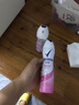 舒耐女士爽身香体喷雾 柔滑干爽150ml 一喷净味留香久 (包装随机) 实拍图