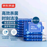京东京造 75%酒精湿巾10片*10包 消毒湿巾纸 杀菌湿纸巾杀菌率99.9% 实拍图