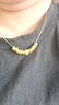 金小貅黄金猫眼珠3D硬金足金999闪亮车花转运珠路路通DIY手链女手串礼物 0.41-0.43g,8mm猫眼珠 实拍图