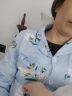 芬腾睡衣女5A抑菌纯棉春夏翻领开衫纯棉长袖睡衣女士家居服 实拍图