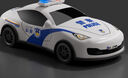 索迪儿童玩具男孩警车合金玩具车保时捷小汽车模型仿真回力车生日礼物 实拍图