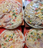 展艺 芝士披萨pizza组合 170g*5盒 牛肉烤鸡培根香肠火腿 披萨半成品 实拍图