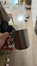 onlycook316不锈钢双层水杯 带刻度防烫喝牛奶杯防摔防烫杯子 300ml小猪 实拍图
