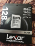 雷克沙（Lexar）128GB SD存储卡 U3 V30 数码微单单反相机SD卡 读205MB/s 写140MB/s 畅拍4K SILVER系列 SD银卡  实拍图