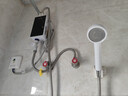 长虹（CHANGHONG）即热式热水器电热水器小型卫生间洗澡神器快速热加热器5500W恒温免打孔出租房工地淋浴器CR-NC55C 实拍图