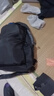 墨一斜挎包男士潮牌单肩包简约休闲旅行背包大学生户外运动潮流胸包 黑色加大款 实拍图