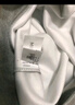 名创优品（MINISO）连帽卫衣男重磅宽松春秋季休闲高级感青少年潮流外套 白 L 实拍图