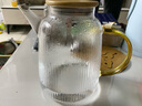 雅集棱影四季大容量锤纹加厚耐热玻璃冷水壶烧水壶凉白开水壶1800ml 实拍图