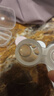海俪恩美瞳彩色隐形眼镜月抛2片 桃花秀粉漾系列 琥珀橘棕 450度 实拍图