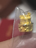 沃尔金沃尔金足金999生日蛋糕 金蛋糕黄金摆件生日快乐跨新年礼物送女友 【约0.55g】生日蛋糕 多退少补 实拍图