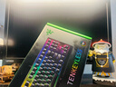 雷蛇（Razer）黑寡妇蜘蛛V3竞技版 机械键盘 87键 电脑游戏电竞 RGB背光 绿轴  实拍图