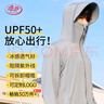 浪莎（LangSha）防晒衣男女士冰丝款春夏季防紫外线超薄透气户外衣3XL(175-195斤) 实拍图