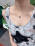 GUSKI法国品牌祖母绿项链女莫比乌斯环孔雀石纪念日生日礼物送女友老婆 莫比乌斯环扣项链【品牌礼盒】 实拍图