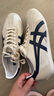 Onitsuka Tiger鬼塚虎男女款中性鞋子复古舒适运动休闲鞋男RUNSPARK 米色/蓝色-203 43.5 实拍图