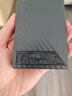 西部数据（WD）6TB 移动硬盘 兼容type-c My Passport随行版2.5英寸 灰 机械硬盘 笔记本电脑外接 大容量加密存储 实拍图