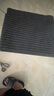 墨斗鱼条纹入户地垫　家用可裁剪除尘防滑吸水地垫 灰色  60*90cm 实拍图