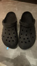 卡骆驰crocs洞洞鞋贝雅男鞋女鞋轻便耐磨一脚蹬拖鞋休闲鞋|10126 黑色-001 43 (270mm) 实拍图