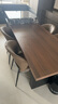 迈纺意式极简可伸缩岛台一体餐桌家用大平层多功能中岛台木纹岩板餐桌 伸缩岛台+餐椅*4 宝格丽黑岩板【现货秒发】 2.0-2.5m【氛围灯+实木多层板+十年质保】 实拍图