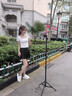 Rtako多功能手机支架落地自拍杆三脚架专业短视频拍摄抖音直播设备全套户外落地桌面通用拍摄主播线上 180cm八棱碳素钢支架【收纳包+手机夹】 实拍图