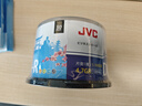 JVC/杰伟世 DVD-R 蓝樱办公系列16速4.7G光盘/刻录光盘空白光盘刻录碟片/光碟 桶装50片 实拍图