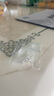 OFK山茶花耳钉999纯银小众轻奢耳环2025气质新款999足银 山茶花耳钉两只装 实拍图