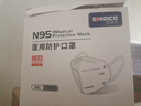 史迪克N95级口罩医用防护口罩折叠式一次性灭菌级 【黑色】N95口罩【独立包装】灭菌级共50枚 实拍图