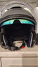 GSB摩托车头盔四分之三盔双镜片3C认证冬季保暖踏板通勤男女款gsb263 水泥灰配透明镜片+顺丰快递 2XL（59-60头围） 实拍图